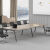 会议桌长桌长方形办公室桌椅组合简约现代简易工作台小型洽谈桌 1.8米*0.8米会议桌