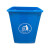 户外大号无盖垃圾桶分类 学校工业加厚办公室塑料垃圾箱小号 大号专用垃圾袋特厚40克/50个