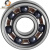 608黑陶瓷球轮滑轴承品质高速高端不止滑板轴承陶瓷轮 608白球1个装 滑板 轮滑