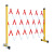 prolockey 国标玻璃钢管式电力绝缘伸缩围栏可移动式安全防护栏隔离伸缩围栏定制需报价 1.2*2米国标