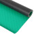DLGYP 铜钱纹PVC加厚牛津防滑地垫 厚2.0mm*宽0.9m*15m 绿色