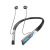 索爱（soaiy）适用电竞蓝牙耳机挂颈式重低音无线游戏听声辩位运动跑步通用 纯净白5.2蓝牙/游戏无 /38小时 官方标配