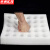 京洲实邦 珍珠棉鸡蛋包装箱运输防震泡沫盒纸箱【100枚盖板中托加纸箱*2个】ZJ-4371