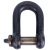 国标重型起重卸扣D形U型卡环卡扣直形吊环锁扣锁具连接扣 国标重型4.9吨