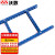 沃数 U型钢走线架 BLUE200 蓝色多孔梯形爬线架 宽200mm 1米