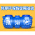 三级隔油池餐饮厨房地埋式PE塑料成品商用化油池油水分离桶罐 210~260人使用【0.8立方-蓝色】 升级特厚