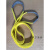 彩色涤纶扁平吊装带起重绳1吨-10吨起重吊带行车吊绳 2吨*5米(绿色)