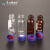 透明螺口进样瓶2/4ml液相气相色谱样品瓶棕色9-42513-425玻璃瓶 盖垫2ml-蓝色开孔(100个)