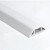 冰禹 BYyc-202 PVC阻燃地线槽 弧形室内穿线槽 1米价 5厘米宽-灰色-软线槽