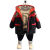 味沁男童加绒派克棉服新款1-10岁宝宝穿冬季洋气棉袄外套儿童加厚棉衣 红色 90cm