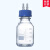 实验室补料瓶 发酵罐1/2/3/4通孔试剂加料瓶 小号中号大号 不锈钢 小号500ml双通