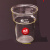 染色蜀牛玻璃烧杯250ml 400ml布料玻璃定制烧杯厚壁实验室定制器 染色烧杯250ml