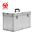 铝合金工具箱采样箱试剂瓶箱收纳箱40孔水质检测箱户外采集存放箱 白色12孔采样箱