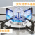 林内（Rinnai）日本制造 2眼头 台式 燃气灶 烤箱液化气煤气灶LAKUCIE系列 低配 气灶双灶 SI装置防干烧 lakucie系列低配奶白色无烤盘