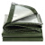 寰跃 防雨布篷布 油布防水布防晒耐磨蓬布工业用加厚彩条布雨棚布帆布 3M*3M绿色