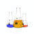 沸耐笙 SY-0047 耐高温具塞定碘直口广口三角烧瓶锥形瓶实验 150ml 1件