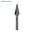 凯普森（Kempston）碳化钨旋转锉刀硬质合金打磨头修边刀头顶刃式 圆柱形-10mm刃径