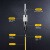 麦森特MAXCENT 12芯集束光缆 SC-SC束状单模光纤跳线 预端接分支光纤线 低烟无卤弯曲不敏感150米M12-SS150