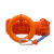 沸耐笙 水面漂浮救援绳导向安全绳打捞绳 8mm绳+扣 30米 1件