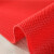 冰禹 BYyc-374 PVC镂空防滑垫 S形塑料地毯浴室地垫 红色1.8m*1m（厚4.5mm）