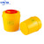 中环力安【圆形5L】黄色塑料垃圾桶圆形一次性 医疗利器盒 锐器桶