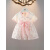 迪士尼（Disney）童装公主裙女童夏季汉服连衣裙夏款小女孩复古装裙子儿童宝宝夏装 粉红色 66cm