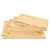 海斯迪克 HKW-205 黄色牛皮纸增值税信封 发票袋可定制 7号230*160mm(100个)