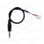 AUX音频线3.5耳机插头转XH2.54-3P端子功放前级护套信号线 1.2米