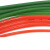 定制聚氨酯皮带PU圆带圆条传动带绿色粗面带红色光面带2mm-18mm可代接 绿色粗面12mm 其他