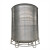 304不锈钢水箱立式加厚水塔储水桶太阳能楼顶厨房储水罐酒罐 3吨特厚(直径1.32.3M)带支架 带支架