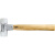 德国哈恩库博工具 HAHN+KOLB ATORN软面锤，40毫米锤头，尼龙白色锤嵌件，白蜡木柄 51206240