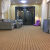 定制加厚办公室客厅酒店宾馆毛坯房卧室出租屋大改造满铺地毯 黑红菱形 4米宽3.5米长整张发（赠胶带）
