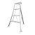 果园采摘修剪梯铝合金三脚梯子园艺人字梯园林专用三角梯绿化剪枝 12步-4.11米-单支撑杆