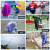 青松 一次性加重雨衣EVA环保超雨衣 长风衣便携随身防水雨衣 2088颜色随机 10件装