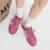草莓熊德训鞋2024年夏季新款内增高粉色休闲牛皮复古阿甘鞋女 粉色（2.5cm） 38