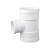 可信 PVC-U排水管配件顺水异径三通(100个/组) 白色 200x160mm
