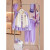 DISNEY迪士尼（Disney）女童库洛米衣服春秋套装2024新款洋气jk裙 3件套外套+裤子+T恤 现货 110cm