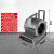 吹干机CB-900B商用大功率强力鼓风吹风机地面板酒店地毯厕所 CB-900D灰【1000W带拉杆+滚轮】