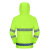 钢米 GM002 交通执勤反光雨衣裤套装 分体双层加厚骑行150D防水布 （190）浅绿色