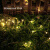 加达斯铜线闪烁灯串户外防水景观装饰别墅阳台花园 USB10米彩光带遥控 100LED(10套)