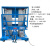 惠利得定制适用移动式铝合金升降机4/6/8/9/10/12/14米电动液压梯升降平台登高车 8米双柱(普通) 1.36*0.85*1.98米