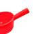 冰禹 BYA-339 加厚水勺水瓢储水工具 耐摔塑料红色水舀 大号200*105mm