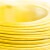 五彩 江南电缆 (JIANGNAN CABLE) 家装用铜芯单股单芯硬线 BV 6平方,黄色 100米