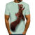 乔骏晟松鼠短袖t恤男3D立体印花图案搞怪松鼠个性衣服体恤潮 冰丝大猩猩 M 55-65KG