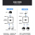 尽能 千兆网络切换器 RJ45免电源2进1出网线共享器 1台 JN-LP52