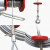 起重钢丝绳4mm-10mm微型电动葫芦小吊机镀锌防旋转耐磨 PA600-12米直径4mm