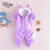 迪士尼（Disney）女童套装冬装加绒两件套中小童0-4岁冬季婴儿衣服女宝宝保暖外套 加绒羊粉 80cm