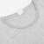 海斯迪克 企业定制短袖工作服 60支棉T恤文化衫广告衫团队服志愿者服 灰色 L码 