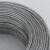 臻工品 包塑镀锌钢丝绳 透明涂塑带胶钢丝绳 带皮PVC钢丝绳 包胶晾衣绳 单位：卷 8mm1米 