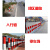兆安德 钢管警示柱防撞柱停车桩挡车路障路桩铁立柱加厚地桩柱 备件（定制） 红白色预埋76-800a-1.5 